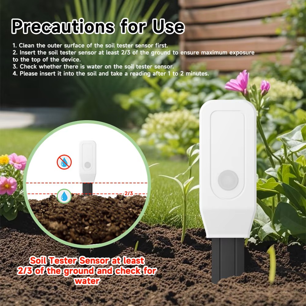 Tuya WiFi 土壌水分計 温度湿度センサー ガーデン植 - Plant Parent App のレビューと価格