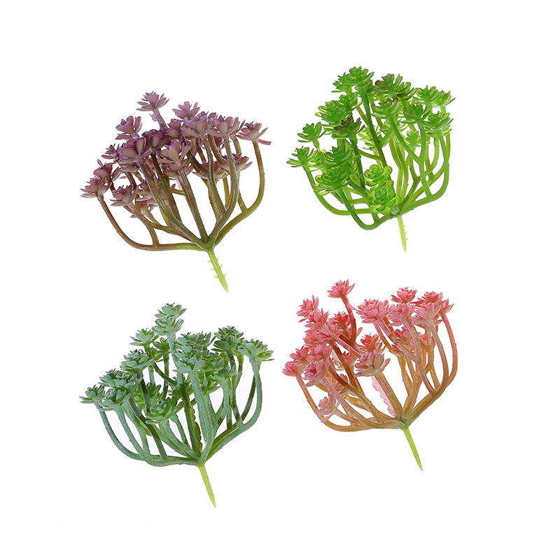 Wusmart-大きな人工多肉植物、xian、ren、ke、 - Succulent Arrangement Mini のレビューと価格