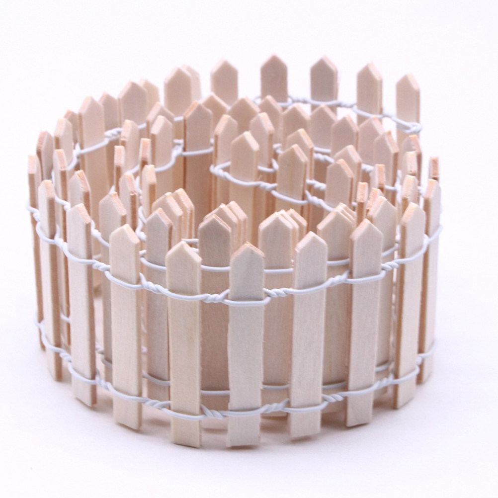 6個入りミニチュアフェアリーガーデン用ピケットフェンスセット - Succulent Arrangement Mini のレビューと価格