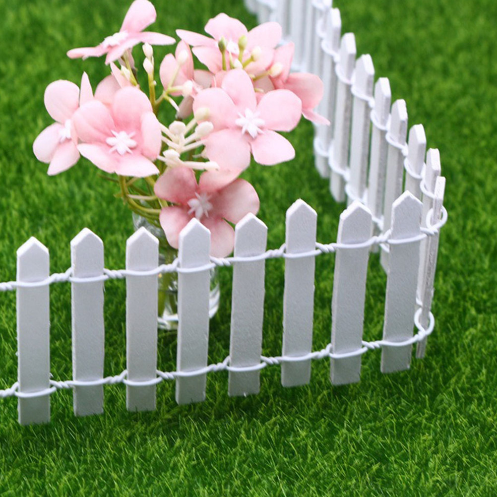 6個入りミニチュアフェアリーガーデン用ピケットフェンスセット - Succulent Arrangement Mini のレビューと価格