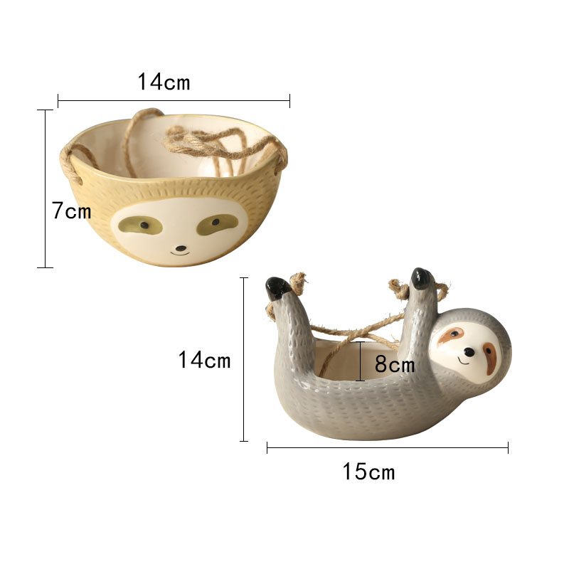 セラミック製の吊り下げ植物,園芸装飾用ポット,1個 - Snake Plant Ceramic のレビューと価格